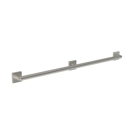 Newport Brass Two Post 42" Grab Bar in Satin Nickel (Pvd), 45" L, Solid Brass, Satin Nickel (PVD) 2040-3942-15S